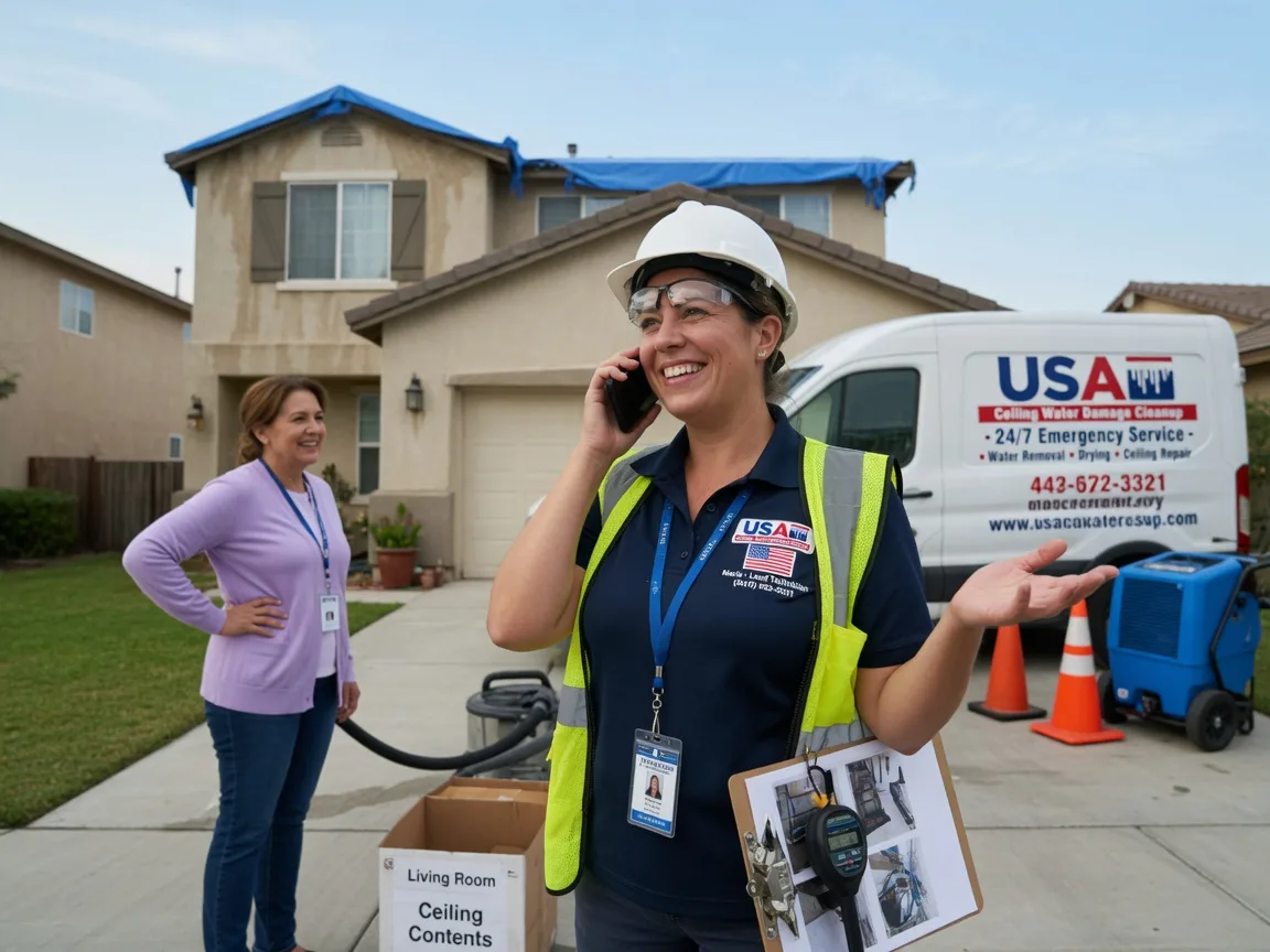 Ceiling Water Damage Restoration Momence, IL FAQs